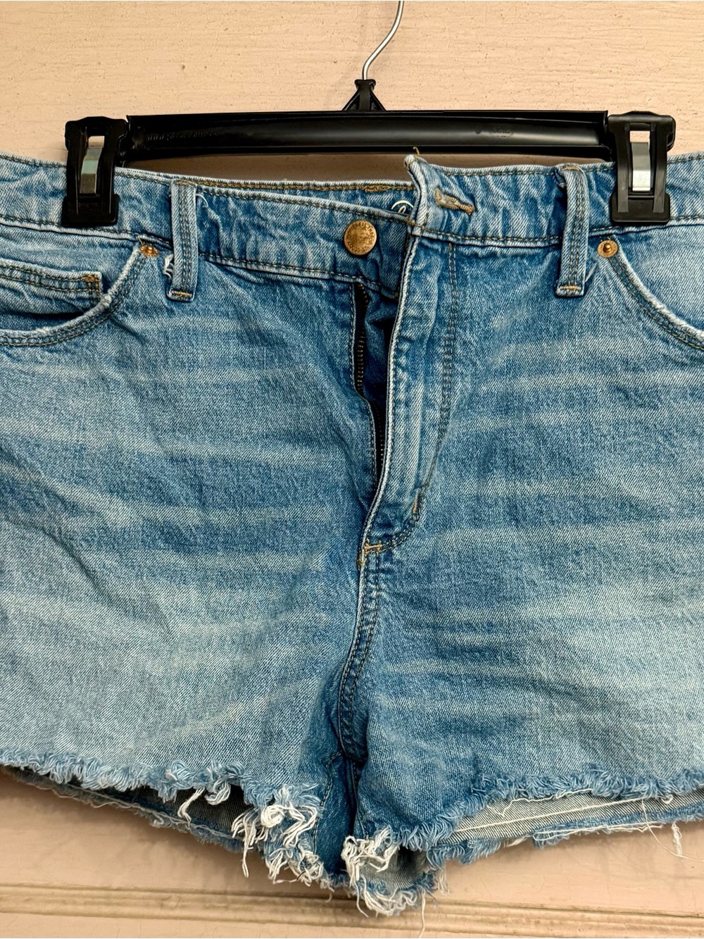 Universal Thread Light Blue Distressed Denim Cutoff Shorts